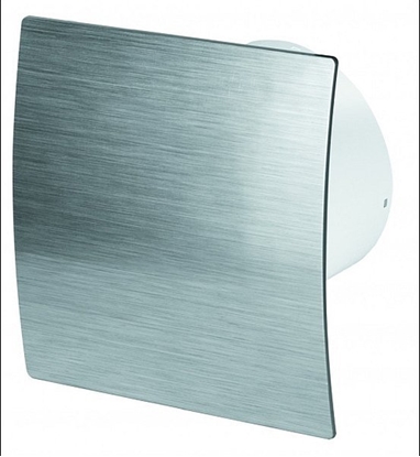 Picture of AWENTA Wentylator azienkowy cienny Escudo fi100 95m3/h 13W 230V z czujnikiem wilgoci i wycznikiem czasowym srebrny Awenta WES100H