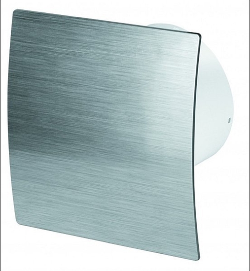 Изображение AWENTA Wentylator azienkowy cienny Escudo fi100 95m3/h 13W 230V z czujnikiem wilgoci i wycznikiem czasowym srebrny Awenta WES100H