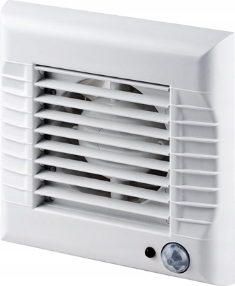 Picture of AWENTA Wentylator azienkowy wycigowy A-MATIC Awenta WM100R fi100mm 98m3/h 10W 230V z automatyczn aluzj biay