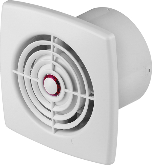 Picture of AWENTA Wentylator azienowy Retis 90m3/h 14W 230V z czujnikiem wilgoci i wycznikiem czasowym biay Awenta WR100H