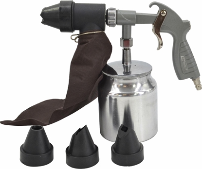 Attēls no AWTools AWTOOLS PISTOLET DO PIASKOWANIA ZE ZBIORNIKIEM Z ODZYSKIEM