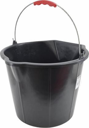 Изображение AWTools AWTOOLS WIADRO BUDOWLANE STRONG UCHWYT PLASTASTIKOWY 15l
