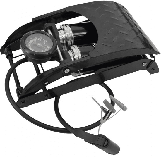 Picture of AWTools pompka nona dwutokowa z manometrem (AW19315)