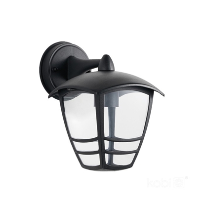 Picture of Ā.lampa TEVIO KD E27 melna IP54