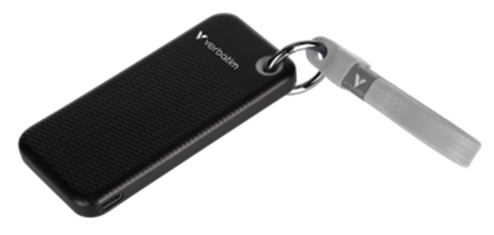 Picture of Ārējais cietais disks Verbatim 2TB Pocket Black Grey