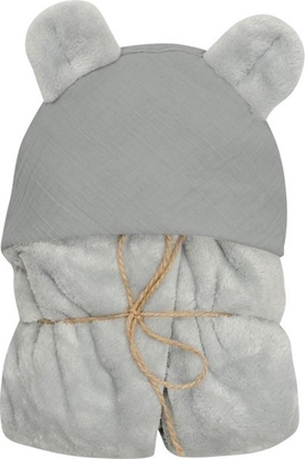 Изображение BabyMatex Kocyk 95 x 95 z Kapturkiem Koala Muslin 02