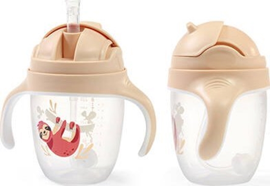 Picture of BabyOno 1464/04 KUBEK NIEKAPEK Z OBCION SOMK BEOWY