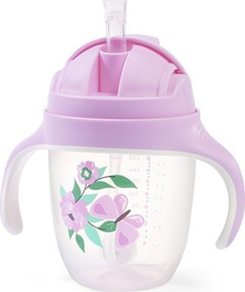 Picture of BabyOno 1464/05 KUBEK NIEKAPEK Z OBCION SOMK FIOLETOWY