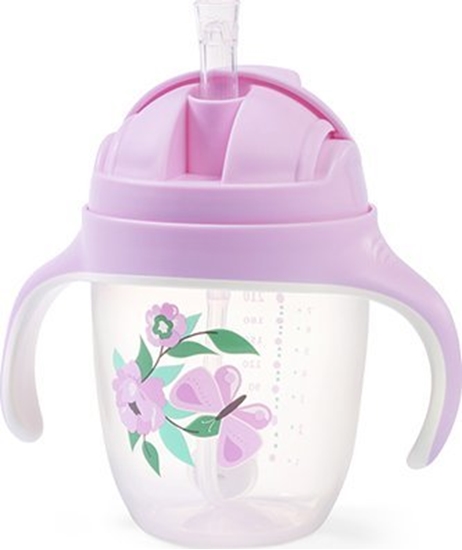 Picture of BabyOno 1464/05 KUBEK NIEKAPEK Z OBCION SOMK FIOLETOWY