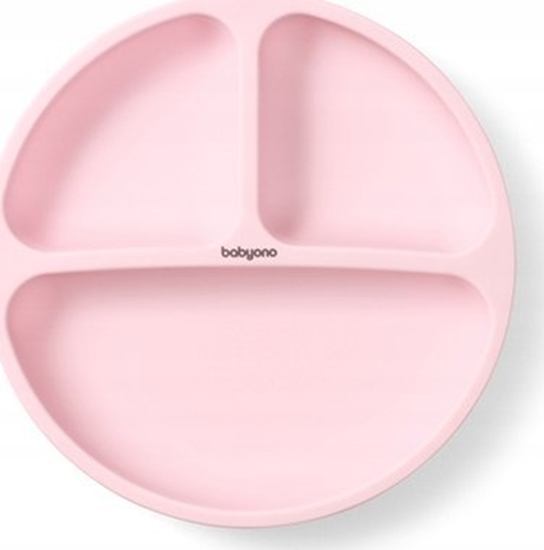 Изображение BabyOno 1482/02 TALERZ SILIKONOWY Z PRZYSSAWK NIEBIESKI