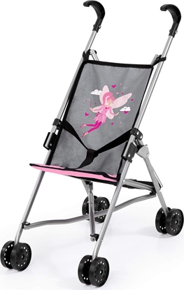 Attēls no Bayer Bayer Design doll buggy grey / pink - 30566AA