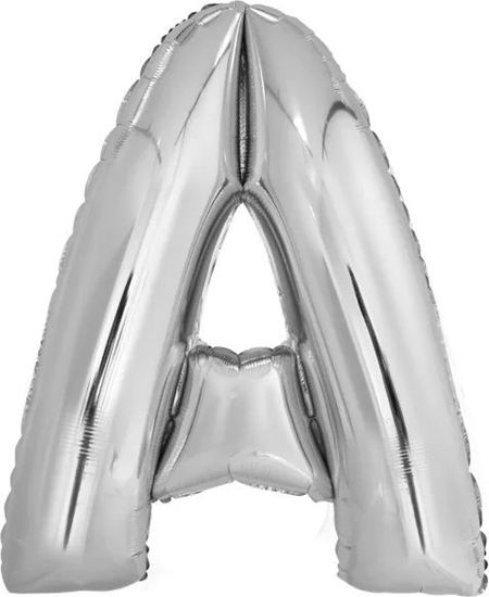 Picture of Balon foliowy litera A srebrna 67x85cm