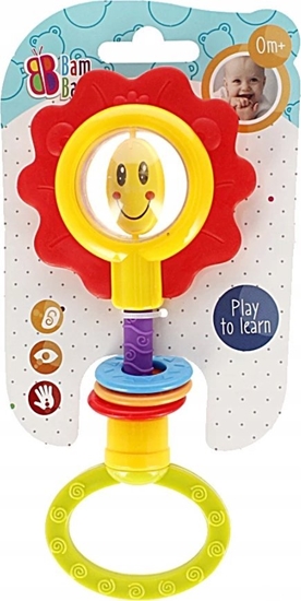 Picture of BamBam BAM BAM GRZECHOTKA KWIATUSZEK 11X21X4 B/C 48/96