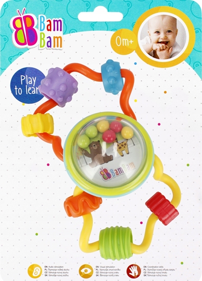 Picture of BamBam BAM BAM GRZECHOTKA SUWAK 15X20X6 B/C 24/96