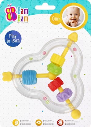 Picture of BamBam BAM BAM GRZECHOTKA TROJKAT 15X20X2 B/C 24/96