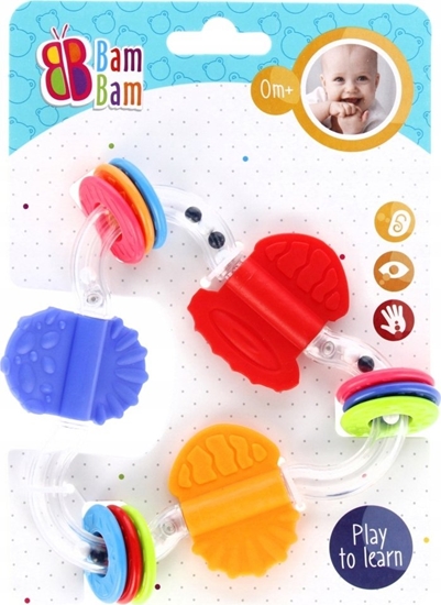 Picture of BamBam BAM BAM GRZECHOTKA TROJKAT 15X21 B/C 96