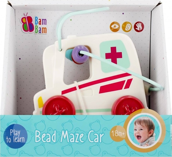 Picture of BamBam BAM BAM POJAZD LABIRYNT AMBULANS 0/60