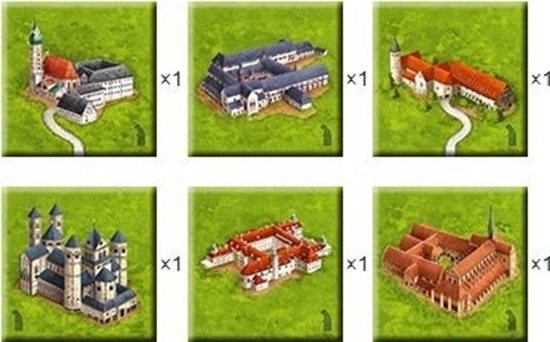 Изображение Bard GRA PLASZNOWA CARCASSONNE 2ed - ZESTAW ROZSZERZE 1 - dodatek nr 11 BARD