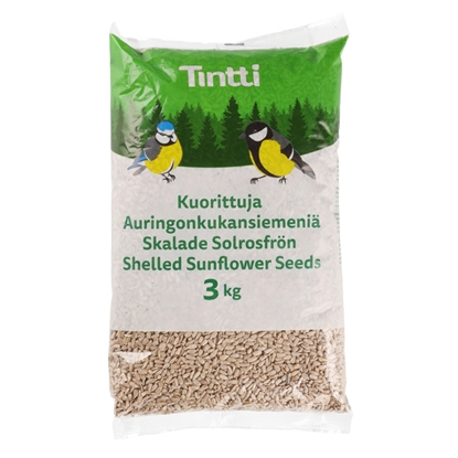 Изображение Barība putniem Tintti saulespuķu sēklas 3kg
