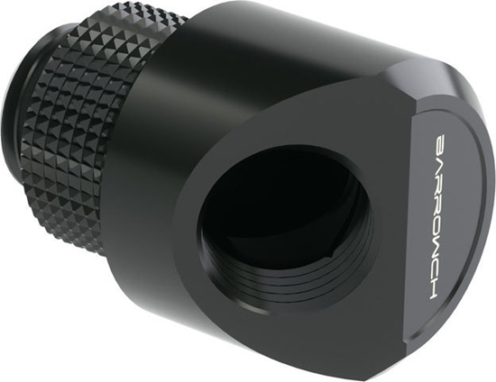 Picture of Barrow Barrow Adapter 45 Grad G1/4 Zoll AG auf G1/4 Zoll IG - drehbar, schwarz