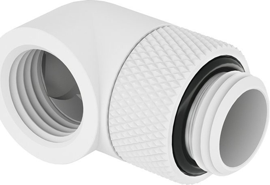 Picture of Barrow Barrow Adapter 90 Grad G1/4 Zoll AG auf G1/4 Zoll IG - drehbar, weiß