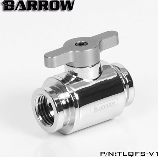 Picture of Barrow Barrow Ball Valve (10mm) G1/4 Zoll Kugelhahn, silber - silber