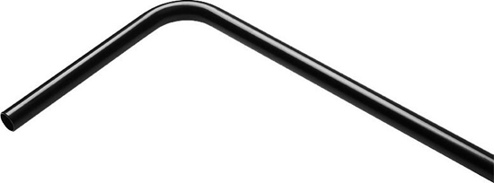 Picture of Barrow Barrow Kupfer Hardtube, 14/12mm, 90 Grad - 630mm, Schwarz