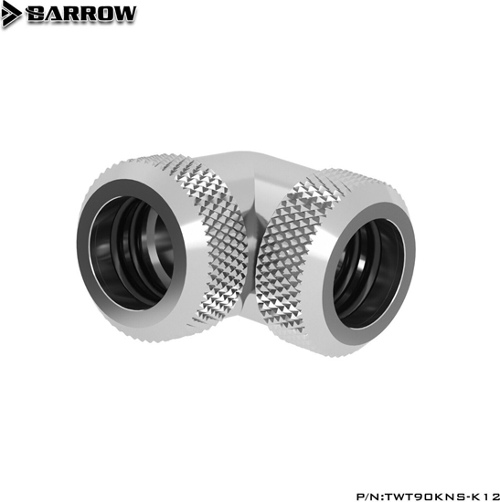 Picture of Barrow Barrow Multi-Link Adapter 90 Grad 12mm AD auf 12mm AD Hardtube - silber