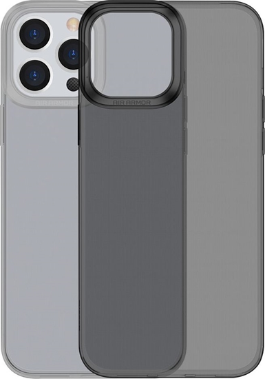 Picture of Baseus Baseus Simple Series Case przezroczyste elowe etui iPhone 13 Pro Max czarny (ARAJ000501)