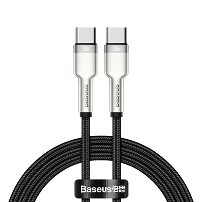 Picture of Kabelis Baseus Cafule USB-C Male - USB-C Male 2m 100W