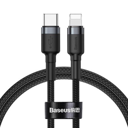 Attēls no Baseus CATLKLF-G1 Lightning - USB-C Cable 18W 1m