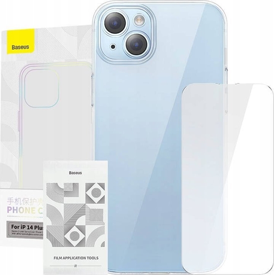 Изображение Baseus Etui Baseus Crystal Series do iPhone 14 Plus + szko hartowane