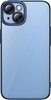 Picture of Baseus Baseus Glitter Transparent Case and Tempered Glass set for iPhone 14 Plus (blue)