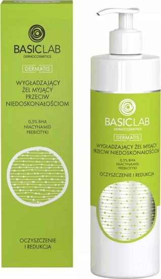 Picture of Basiclab Dermatis Wygadzajcy el myjcy przeciw niedoskonaociom z 0.5% BHA 300ml