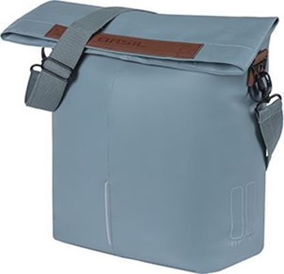 Attēls no Basil Sakwa Miejska Pojedyncza BASIL CITY SHOPPER 14-16L, Hook On System graphite blue (NEW 2024)