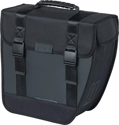 Attēls no Basil Sakwa miejska pojedyncza BASIL TOUR WATERPROOF SINGLE PANNIER BAG RIGHT 14L, Hook On System, wodoodporna right black (NEW 2024)