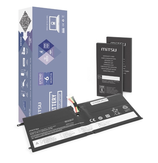 Изображение Bateria 45N1070 do Lenovo Thinkpad X1 Carbon 3200 mAh (47 Wh) 14.8V (14.4V)