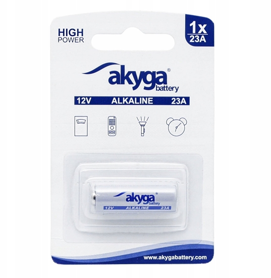 Изображение Bateria alkaliczna 23A Akyga AKY2101 12V / 48mAh 1szt