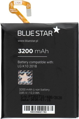 Attēls no Bateria Blue Star Bateria do LG K10 (2018) 3200 mAh Li-Ion Blue Star PREMIUM