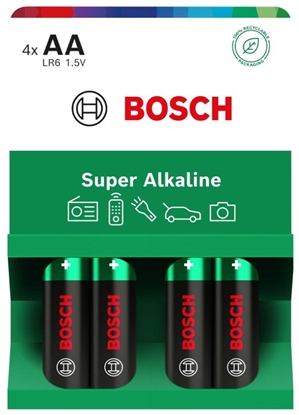Picture of BATERIA BOSCH 4SZT AA SUPER ALKALINE LR6SA4B/00