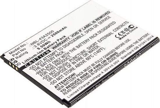 Изображение Bateria Cameron Sino Akumulator Bateria Typ Tp-link Neffos Nbl-43a2500 Do C7s Tp7051a Tp7051c / Cs-tpc720sl