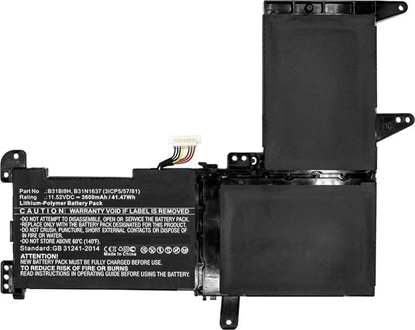 Изображение Bateria CoreParts CoreParts MBXAS-BA0024 czci zamienne do notatników Bateria