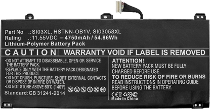 Изображение Bateria CoreParts Laptop Battery for HP