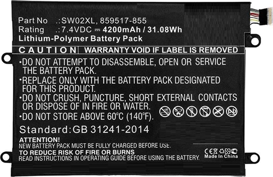 Picture of Bateria CoreParts Laptop Battery for HP