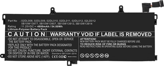 Изображение Bateria CoreParts Laptop Battery for Lenovo