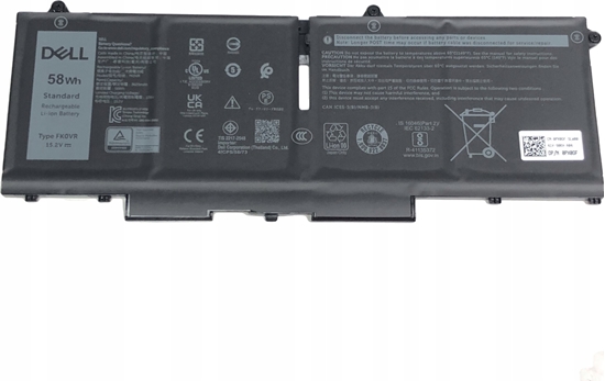 Изображение Bateria Dell 58Wh lithium-ion battery for