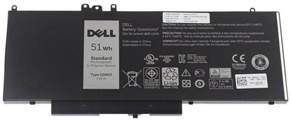 Изображение Bateria Dell Battery, 51WHR, 4 Cell,