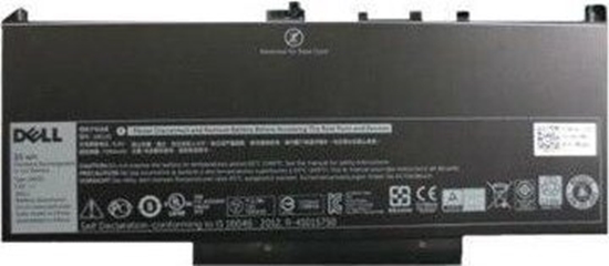Изображение Bateria Dell Battery, 60WHR, 4 Cell,