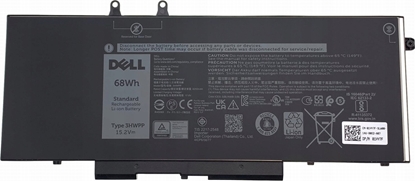 Attēls no Bateria Dell Battery, 68WHR, 4 Cell,