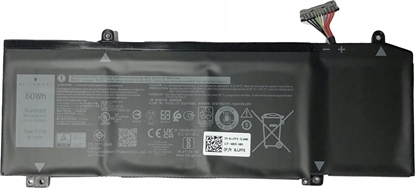 Изображение Bateria Dell BTRY,PRI,60WHR,4C,LITH,SMP